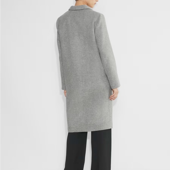 Aritzia Babaton Steadman Coat | Heather Light Grey Size Medium - Picture 3 of 13
